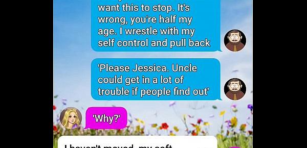  Kind uncle gets naughty with his little niece text sext roleplay 1